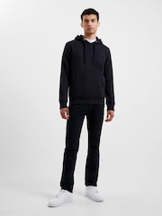 French Connection Blue Overhead Hoodie with Kangaroo Pocket - Image 2 of 5