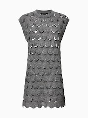 AllSaints Grey Iris Dress - Image 2 of 2