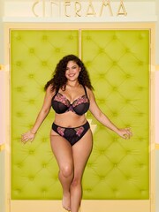 Elomi Black Teagan High Leg Briefs - Image 5 of 6