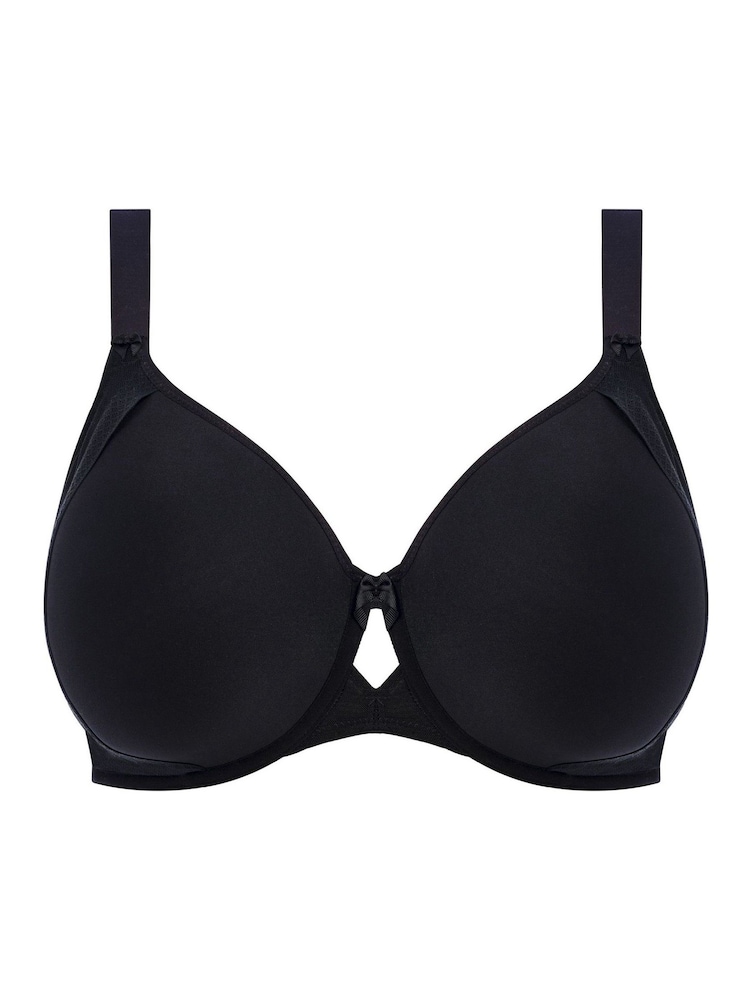 Elomi Nerina Underwire Moulded Spacer Black Bra - Image 5 of 5