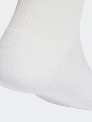 Alb - 6 Pachet - adidas Cushioned Essentials Crew Socks 3 Pack - Imaginea 4 din 4
