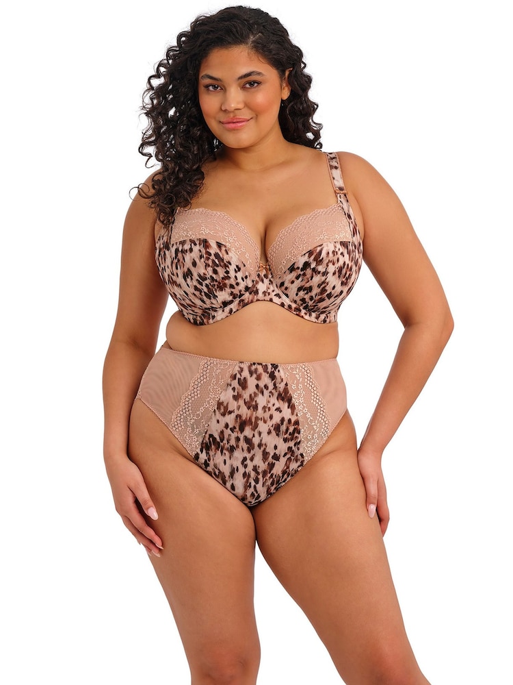 Elomi Animal Lucie Underwire Plunge Bra - Image 1 of 5