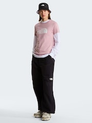 The North Face Pink Evolution Half Dome T-Shirt - Image 2 of 3