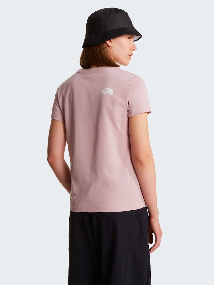 The North Face Pink Evolution Half Dome T-Shirt - Image 3 of 3
