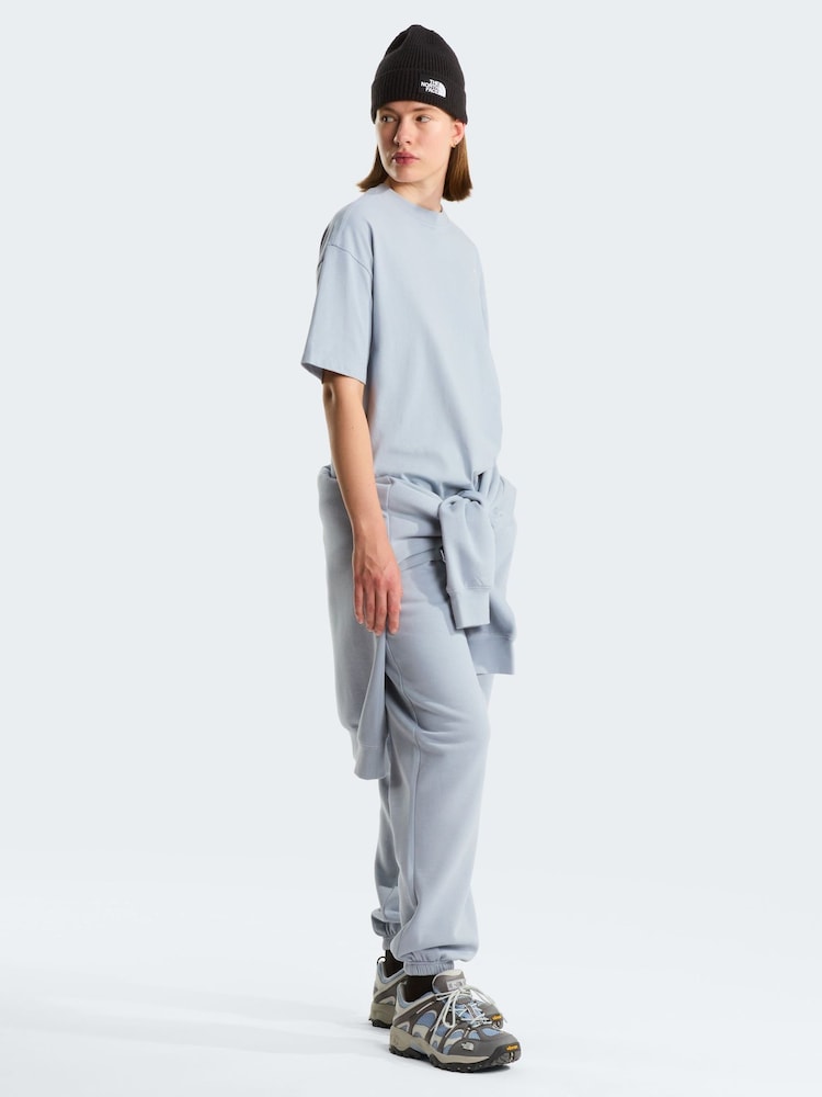 The North Face Blue Essential Simple Dome Oversized T-Shirt - Image 3 of 3 The North Face Blue Essential Simple Dome Oversized T-Shirt - Image 3 of 3