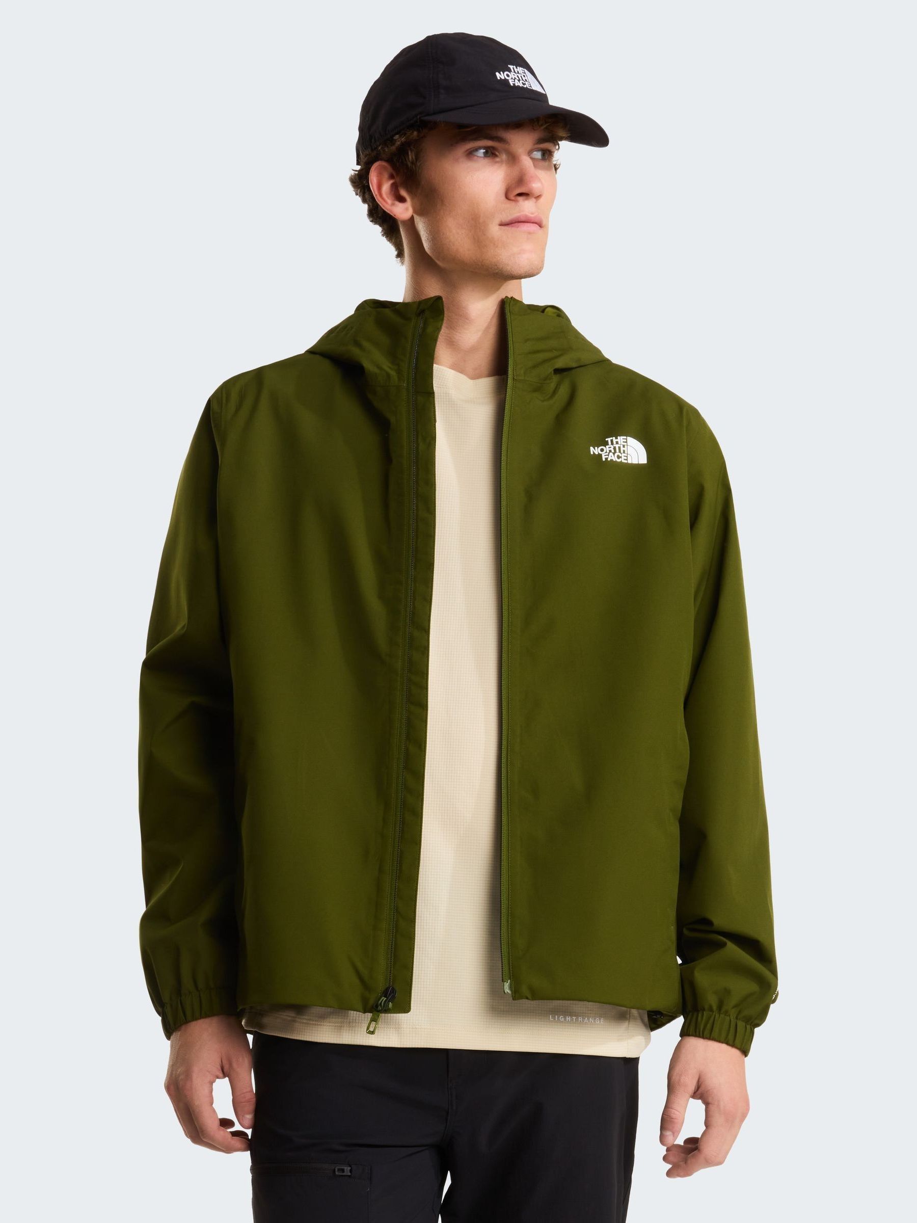Buy The North Face Olive Green Quest Mono Rain Jacket from Next USA