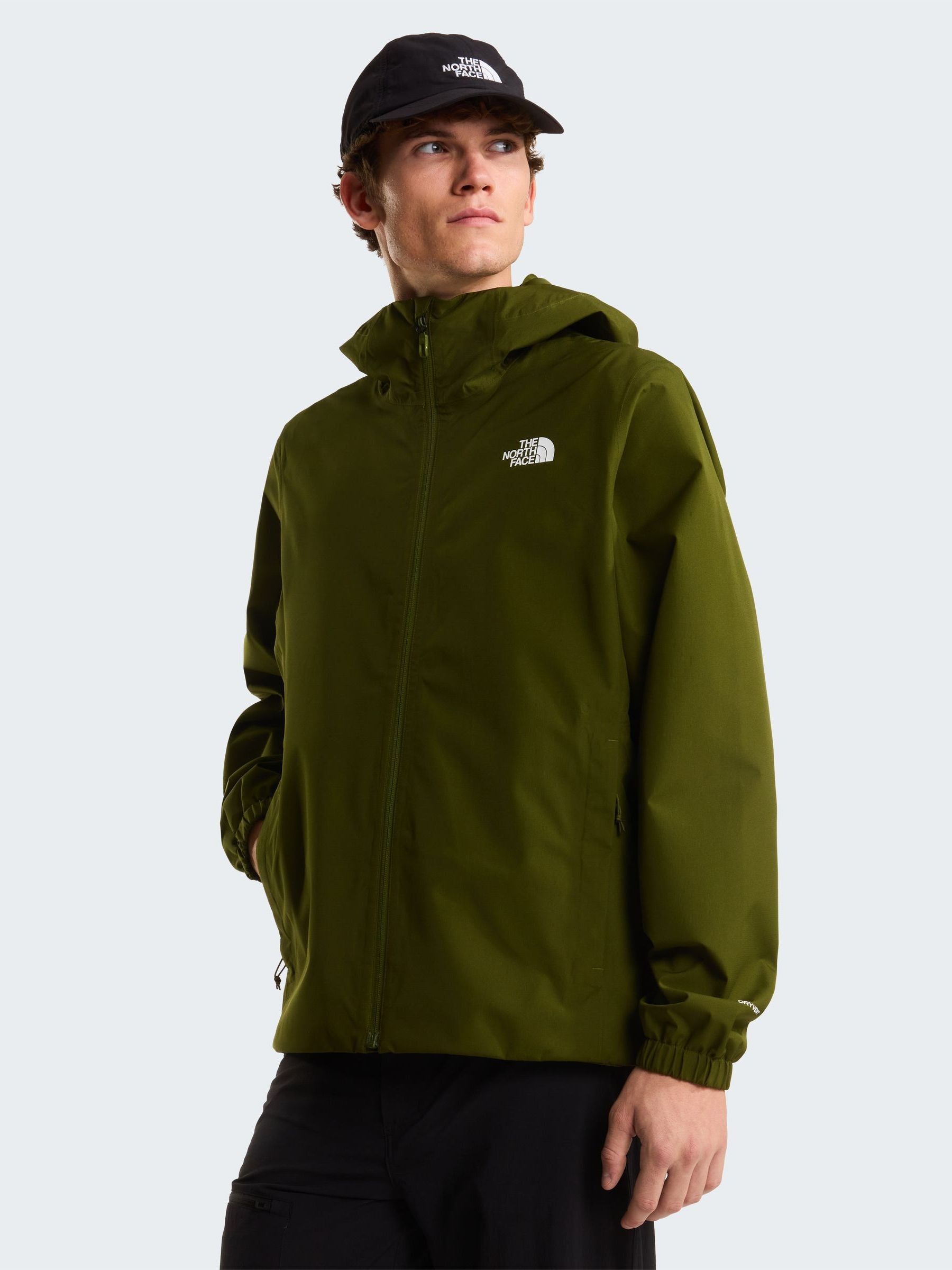 Buy The North Face Olive Green Quest Mono Rain Jacket from Next USA