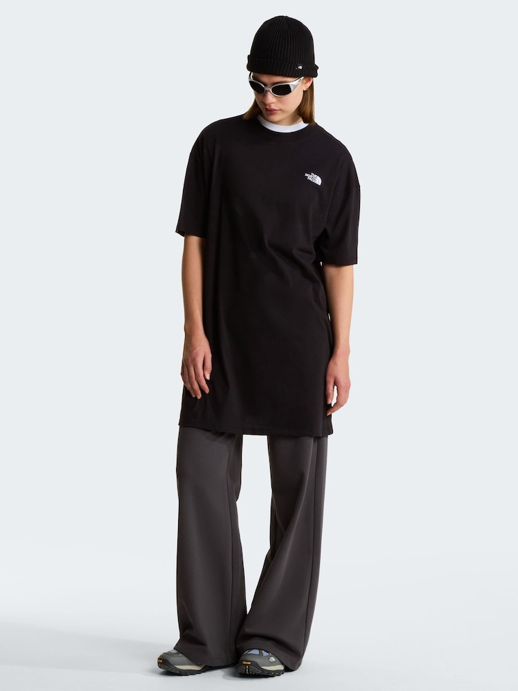 The North Face Black Evolution Simple Dome T-Shirt Dress - Image 3 of 3 The North Face Black Evolution Simple Dome T-Shirt Dress - Image 3 of 3