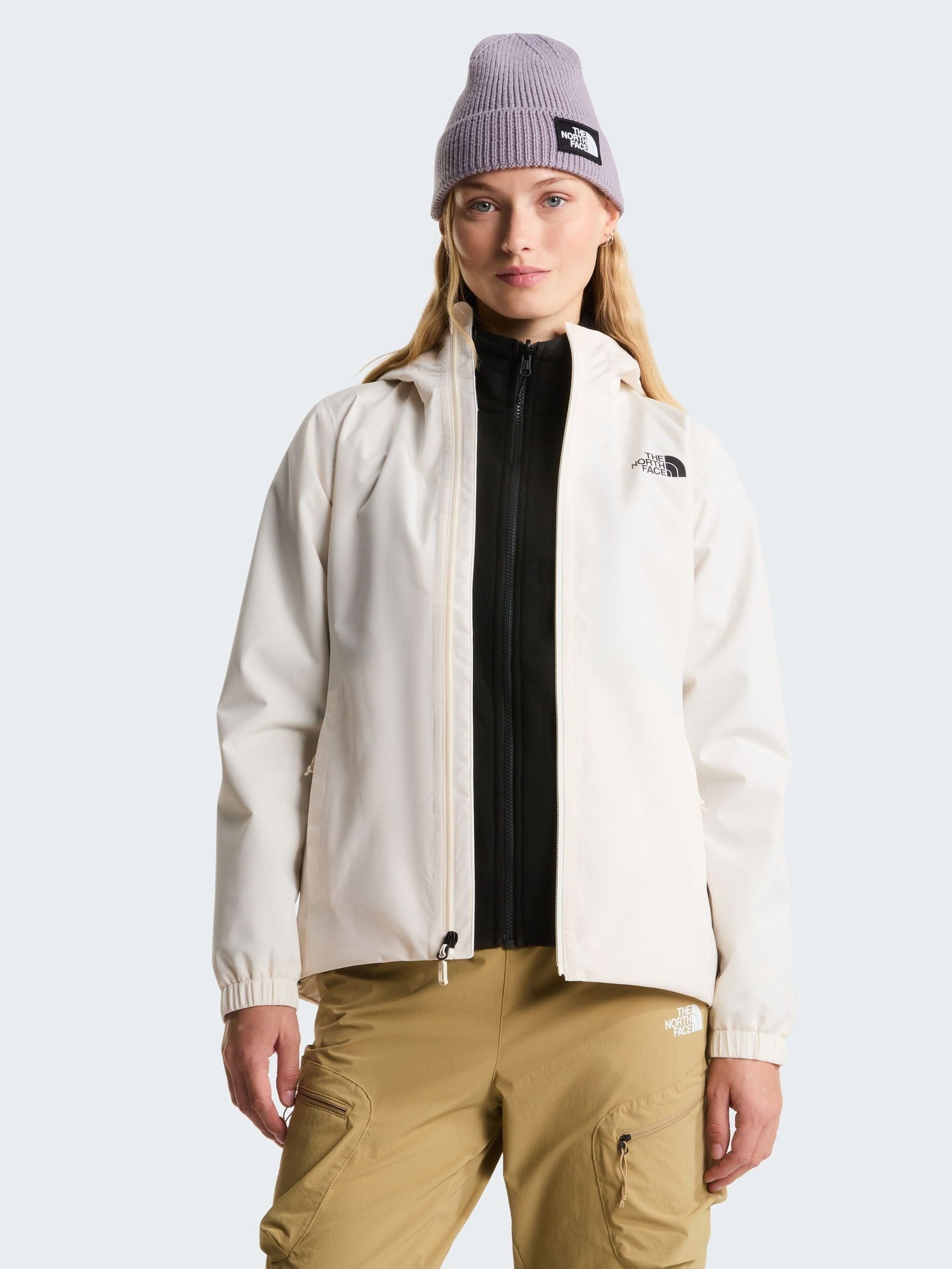 Buy The North Face White Quest Mono Rain Jacket from Next USA