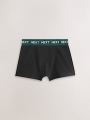 Black with Autumnal Colours Waistband Trunks 5 Pack (1.5-16yrs) - Image 4 of 9