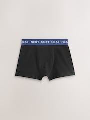 Black with Autumnal Colours Waistband Trunks 5 Pack (1.5-16yrs) - Image 5 of 9