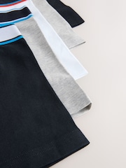 Black/Grey/White Trunks 5 Pack (1.5-16yrs) - Image 8 of 9