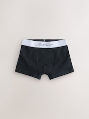 Black Subscribe Waistband Trunks 7 Pack (2-16yrs) - Image 6 of 11