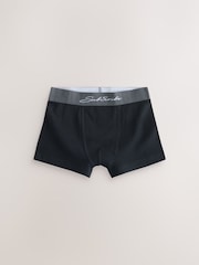 Black Subscribe Waistband Trunks 7 Pack (2-16yrs) - Image 9 of 11