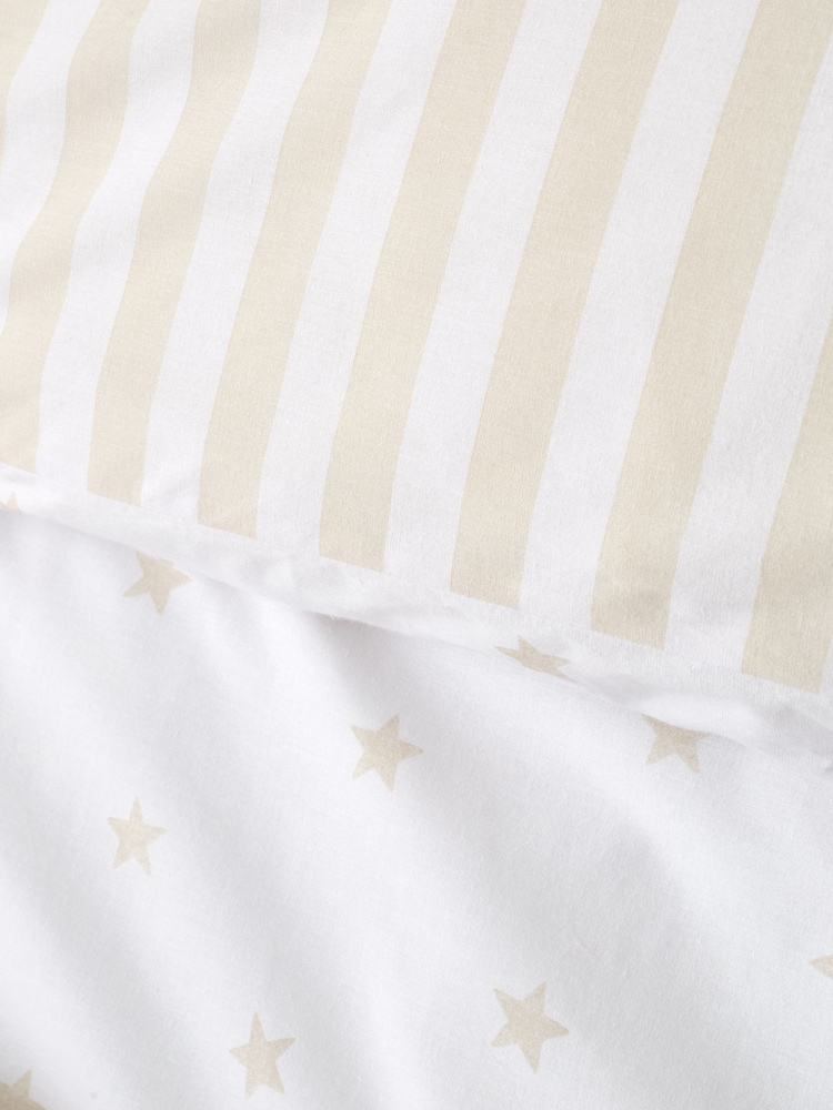 Bianca Mini Star & Stripes Reversible Duvet Cover Set - Imagen 4 de 4