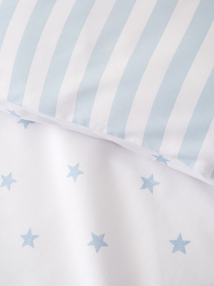 Bianca Mini Star & Stripes Reversible Duvet Cover Set - Imagen 4 de 4