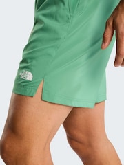 The North Face Green 24/7 7Inch Shorts - Image 6 of 9