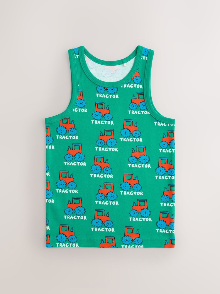 Pestrobarevné postavičky - Sada 5 bavlněných tílek (1.5-8let) - Obrázek 2 z 10