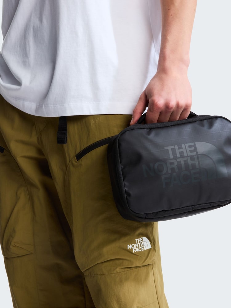 The North Face Black Base Camp Voyager Toiletries Kit Bag - Image 1 of 3 The North Face Black Base Camp Voyager Toiletries Kit Bag - Image 1 of 3