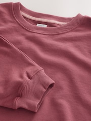 Red Sweatshirt and Textured Bottoms Pyjamas - Image 8 of 8