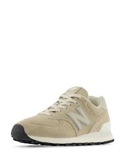 New Balance Beige 574 Trainers - Image 6 of 10