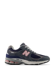 New Balance Grey/Pink /Yellow 2002 Trainers - Image 1 of 6