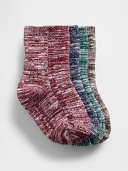 Gap Marled Crew Socks 4 Pack (Newborn-5yrs) - Bild 1 von 1