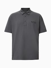 AllSaints Xander Short Sleeve Polo Shirt - Bild 7 von 8