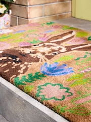Lucy Tiffney Bon Bon The Bunny Floral Door Mat - Image 3 of 4