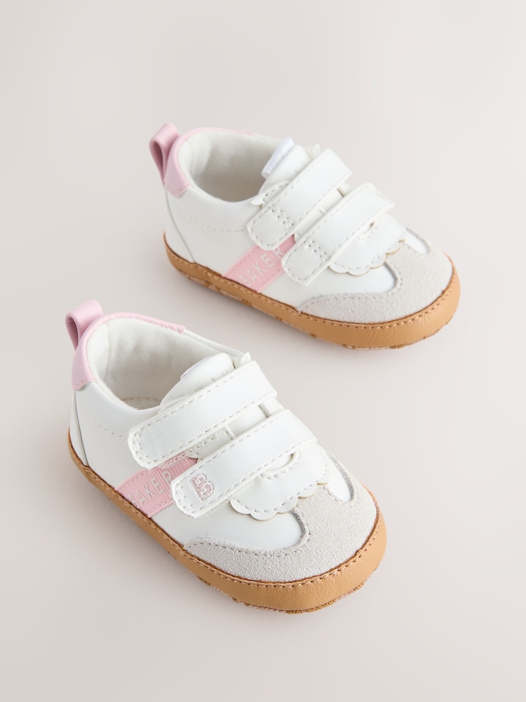 Baker by Ted Baker Baby Gum Sole Trainers Padders - Image 1 of 6 Baker by Ted Baker Baby Gum Sole Trainers Padders - Image 1 of 6