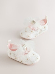 Baker by Ted Baker Baby Occasion Corsage Mary Jane Padder Shoes - Image 1 of 5