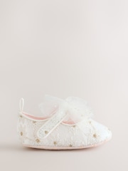 Baker by Ted Baker Baby Occasion Corsage Mary Jane Padder Shoes - Image 2 of 5