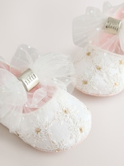 Baker by Ted Baker Baby Occasion Corsage Mary Jane Padder Shoes - Image 3 of 5