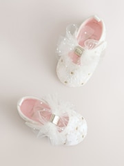 Baker by Ted Baker Baby Occasion Corsage Mary Jane Padder Shoes - Image 4 of 5