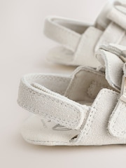 Natural - Baker by Ted Baker Baby Mule Clog Bow Padders Sandals - Imaginea 4 din 6