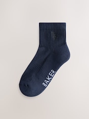 Baker by Ted Baker Ribbed Cushioned Sole Socks 6 Pack - Image 2 of 10