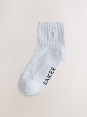 Baker by Ted Baker Ribbed Cushioned Sole Socks 6 Pack - Image 4 of 10