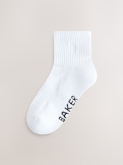 Baker by Ted Baker Ribbed Cushioned Sole Socks 6 Pack - Image 5 of 10