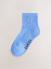 Baker by Ted Baker Ribbed Cushioned Sole Socks 6 Pack - Image 7 of 10