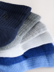 Baker by Ted Baker Ribbed Cushioned Sole Socks 6 Pack - Image 8 of 10