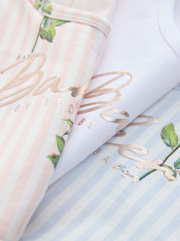 Baker by Ted Baker Crop Tops 3 Pack - Image 9 of 9 Baker by Ted Baker Crop Tops 3 Pack - Image 9 of 9