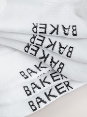 Baker by Ted Baker Ribbed Cushioned Sole Socks 6 Pack - Image 4 of 4