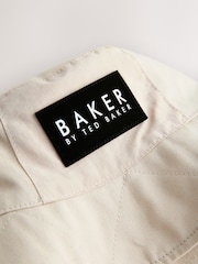 Baker by Ted Baker Logo Bucket Stone Black Hat - Image 4 of 5