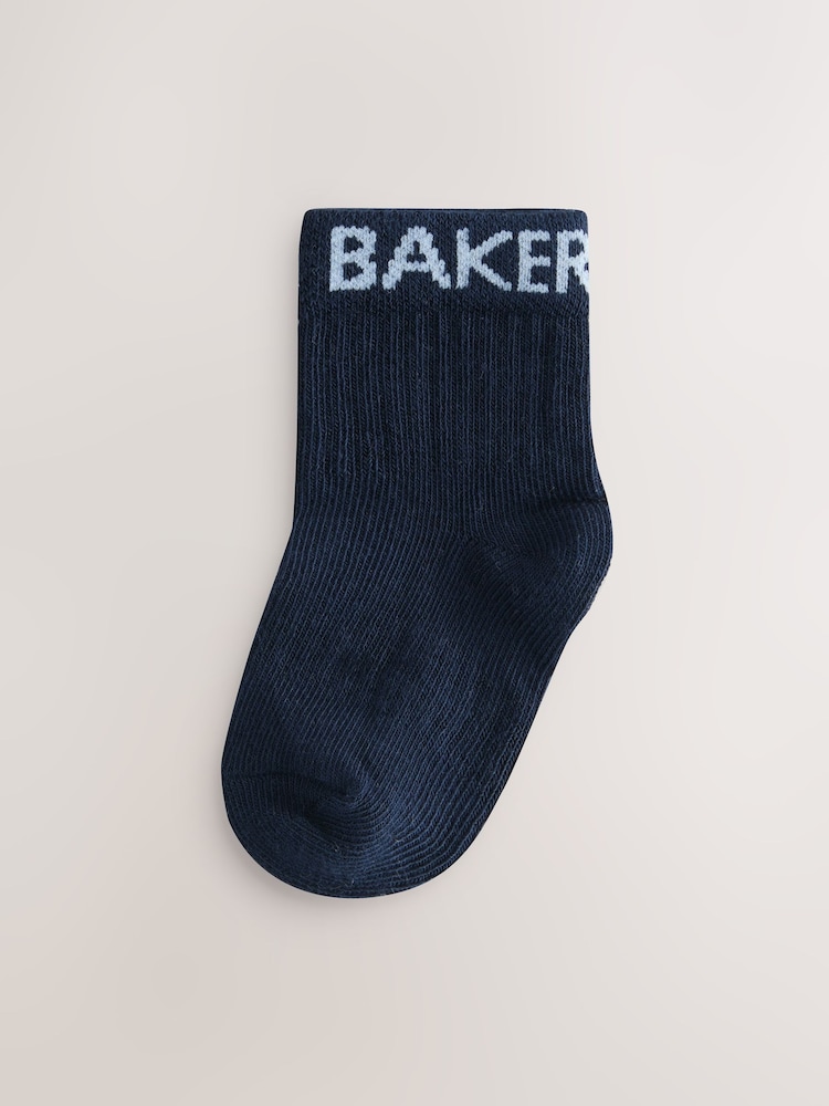 Baker by Ted Baker Ribbed Socks 5 Pack - Image 2 of 7 Baker by Ted Baker Ribbed Socks 5 Pack - Image 2 of 7