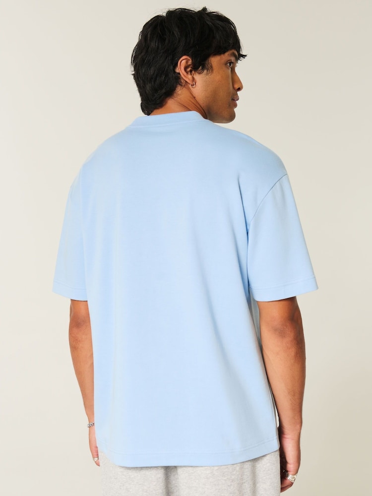 Hollister Boxy Cooling Crew Neck T-Shirt - Image 4 of 4