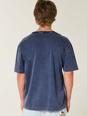 Hollister Logo Crew Neck T-Shirt - Imagen 2 de 3