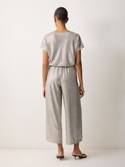 Jigsaw Gold Metallic Cap Sleeve Top - Image 4 of 6