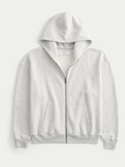 Hollister Boxy Zip-Up Hoodie - Image 3 of 3