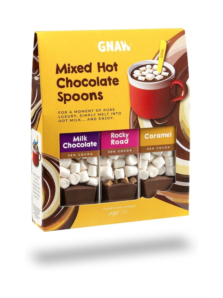 Gnaw Mixed Hot Chocolate Spoon Trio Gift Set - Image 2 of 3