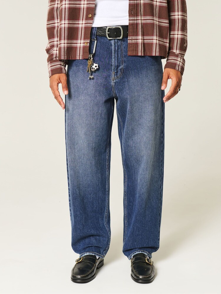 Hollister Blue Skater Baggy Jeans - Image 2 of 4